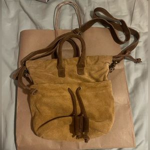 FREE PEOPLE SUEDE CROSSBODY